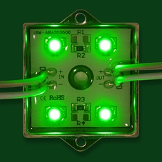 Светодиодный модуль LED4Y-3528-12V-G 4 SMD 3528 Epistar Светодиодный модуль LED4Y-3528-12V-G 4 SMD 3528 Epistar