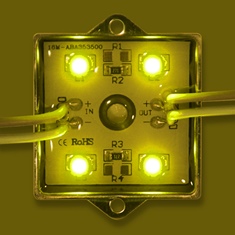 Светодиодный модуль LED4Y-3528-12V-Y 4 SMD 3528 Epistar Светодиодный модуль LED4Y-3528-12V-Y 4 SMD 3528 Epistar